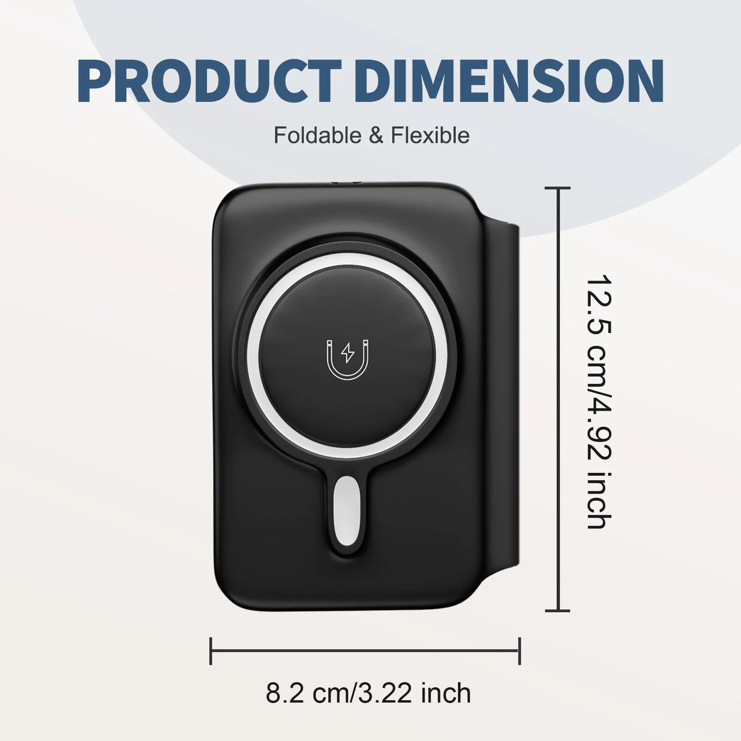 15W Magnetic 3 in 1 Wireless Charger Station Foldable Fast Charging  Type-C For iPhone 17 16 15 14 Xiaomi SAMSUNG iWatch AirPods