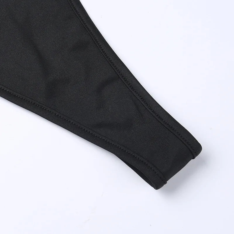 Short Sleeve Bodysuit, Mock Neck Women Y2k Clothes, Hollow Out One-Piece Body Feminino, Lace Up Club Outfits, Sexy Lingerie