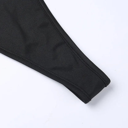 Short Sleeve Bodysuit, Mock Neck Women Y2k Clothes, Hollow Out One-Piece Body Feminino, Lace Up Club Outfits, Sexy Lingerie