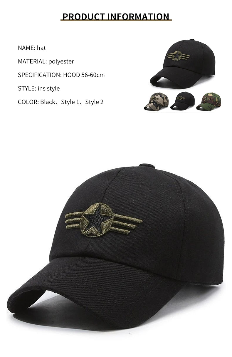 Sports Sun Protection Camouflage Cap Fashion Outdoor Sport Running Baseball Caps Spring and Summer Baseball Hat for Men Women