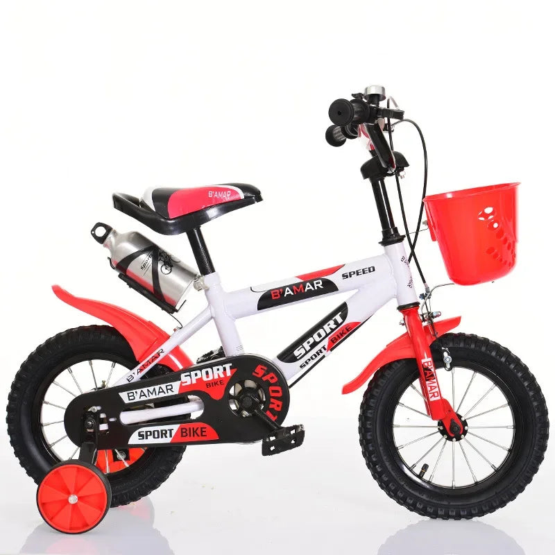 Toddler Bicycle for 2-7 Years Old Boys & Girls Multiple Sizes Children Bike Adjustable Height Kid Bicycle with Detachable Basket