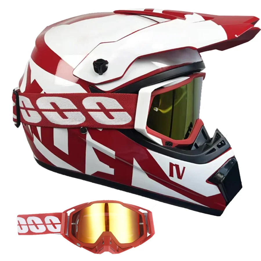 Youth Kids Motocross & Dirt Bike Helmet - Off-Road Downhill AM DH Cross Helmet - DOT Certified for Young Riders