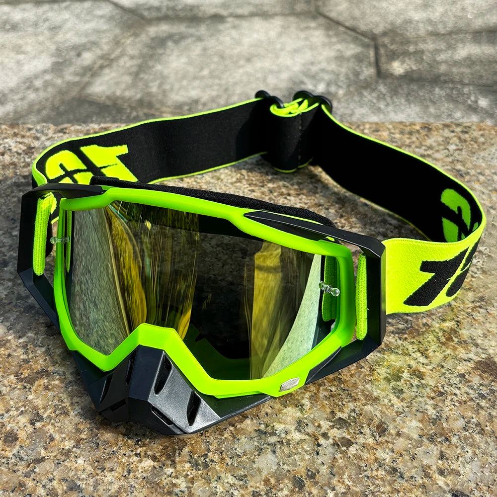 Hot Motorcycle Glasses Men Motocross Goggles Helmet MX Moto Dirt Bike ATV Ski Outdoor Sports Glass Scooter Goggles Mask Cycling