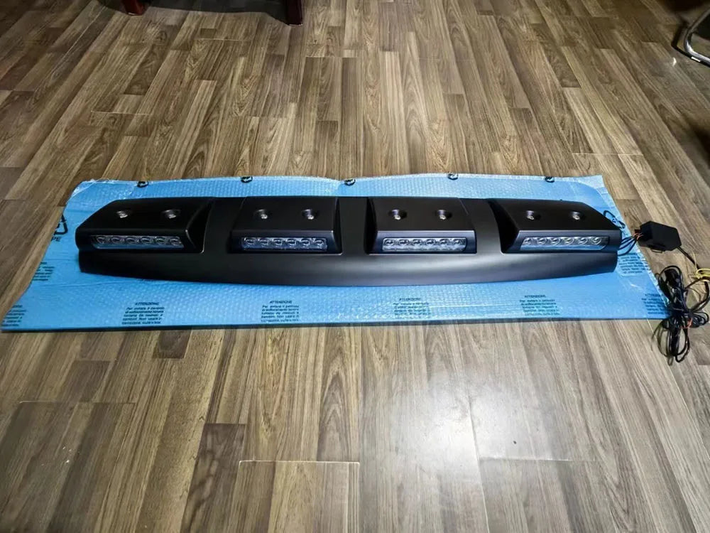 Pickup Roof LED Bar Fit For Ford Ranger T9 Wildtrack Xlt Sport Xl Xls 2022 2023 2024 Car Exterior Roof Top Light Roof Spoiler ﻿