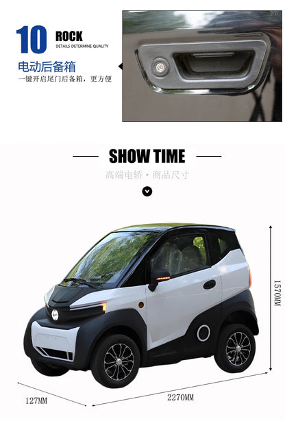 Old man Le four-wheel electric scooter women's home mini small