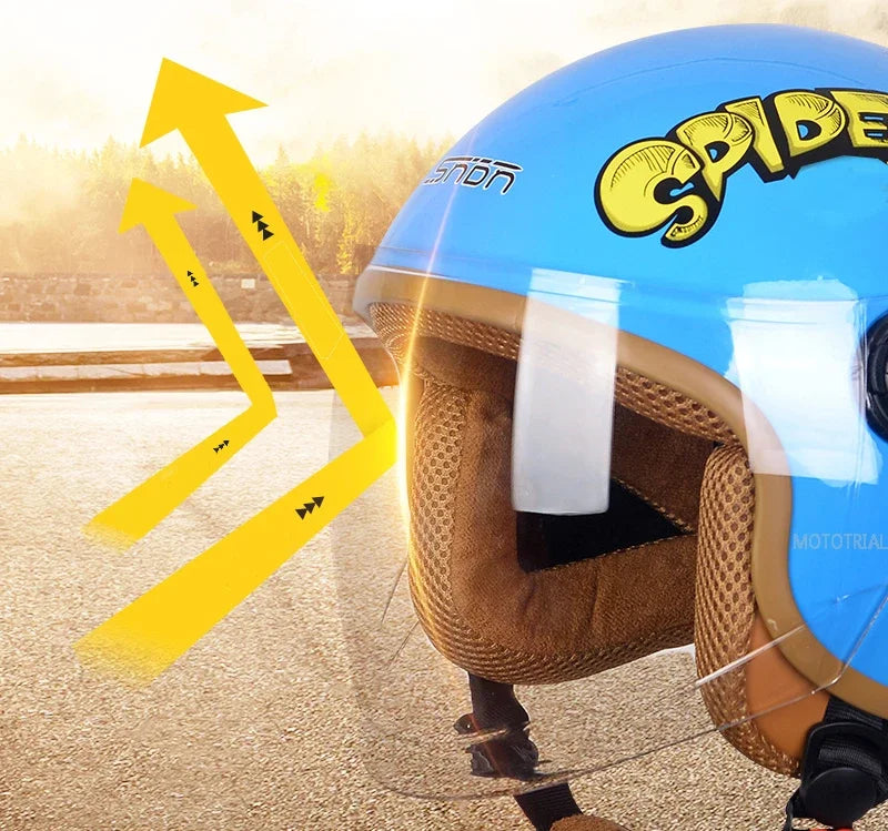 Safety Protection Kids Child Scooter Helmets Cartoon bike Motorcycle bicycle Motocross 3-12Years Old Children's girls Helmets