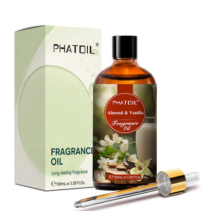 PHATOIL 100ML with Dropper Fragrance Oil For Diffuser Fruit Carnival Almond Vanilla Golden Vintage No.1 Lucifer's Letter Oils