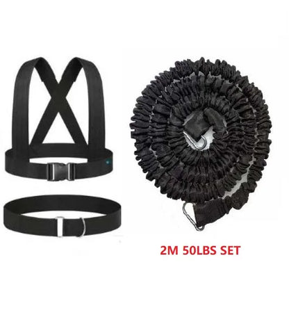 2M-5M  Exercise Resistance Bands Trainer Strength Training Pull Rope  Crossfit Fitness Equipment for Home Gym & Workout