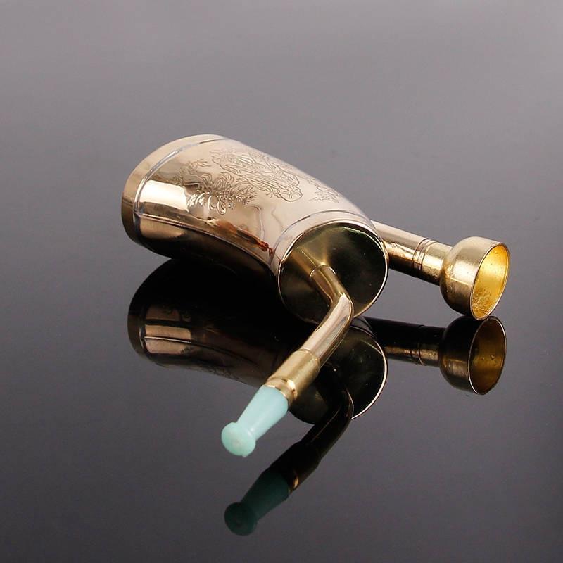 Creative Multifunction Portable Water Filter Pipe Copper Hookah Smoking Pipe Tobacco Pipe Smoke Mout