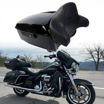 For Harley Davidson Road King Electra Glide FLHR FLHX 2014-2026 King tour pack Pak Motorcycle Waterproof ABS Tail Top Case Box