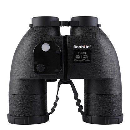 Nautical Binoculars Boshile 10x50 Rangefinder Compass Telescope High Powered Nitrogen Waterproof Coordinates Distance