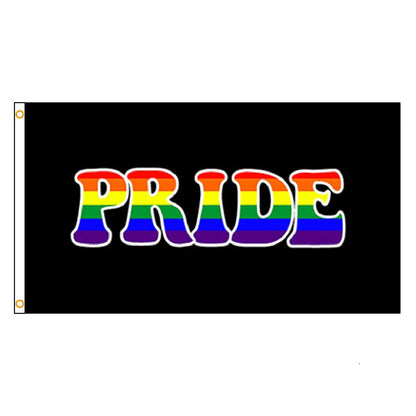 FLAGLINK 90x150cm Gay Pride Demi-asexual Flag LGBT For Decoration