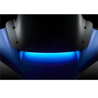 Motorcycle LED Windshield Center Fairing Vent Light For 2023-2025 For Touring CVO Electra Street Glide Ultra
