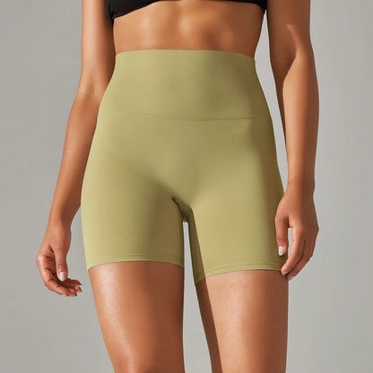 1PC Yoga Shorts Women Fitness Shorts Running Cycling Shorts Breathable Sports Leggings High Waist Summer Workout Gym Shorts