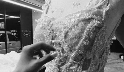 EDECPBM Lace Evening Dresses فساتين سهرة Vestidos De Festa Customized Yellow Mermaid Beautiful Prom Dresses Store Sexy 2025