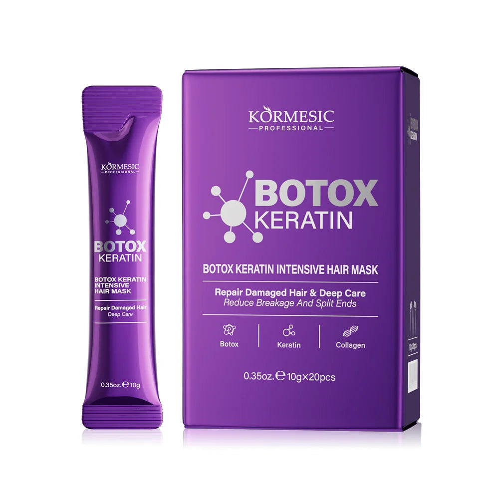 Keratin Hair Mask 5 Seconds Repair Damaged Frizzy Hair Soft Smooth Shiny Nutrition Deep Moisturize Nourishing Hair Care