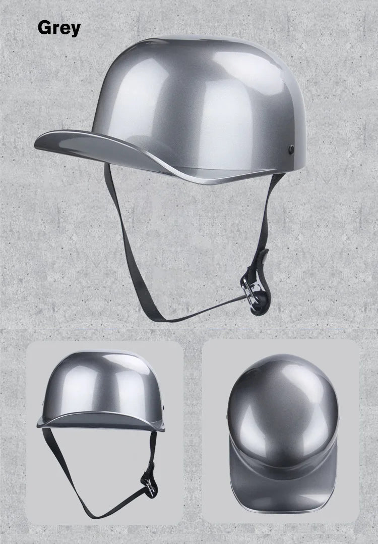 2023 NEW Gourd Baseball Cap Special Motorcycle Off-road Vehicle Battery Car Helmet Suitable For Men And Women Handsome Novel