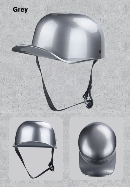 2023 NEW Gourd Baseball Cap Special Motorcycle Off-road Vehicle Battery Car Helmet Suitable For Men And Women Handsome Novel