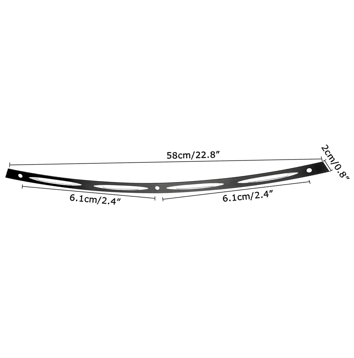 Motorcycle CNC Batwing Fair Windshield Windscreen Trim For Harley Tri Electra Street Glide Ultra Limited 1996-2013