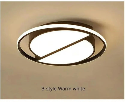 Modern LED Ceiling Light Minimalist Bedroom Lamp Home Decor Ceiling Chandelier Children's Room Lustre Living Room Lights Fixture