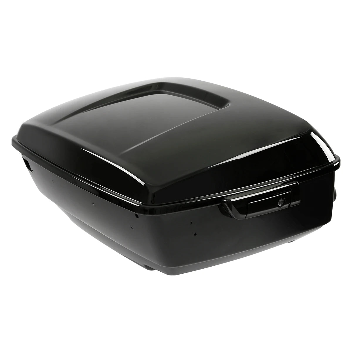 Black King Trunk W/ Black Latch Fit For Harley  Electra Road Street Glide Road King 2014-2025 2018 2021 Motorcycle