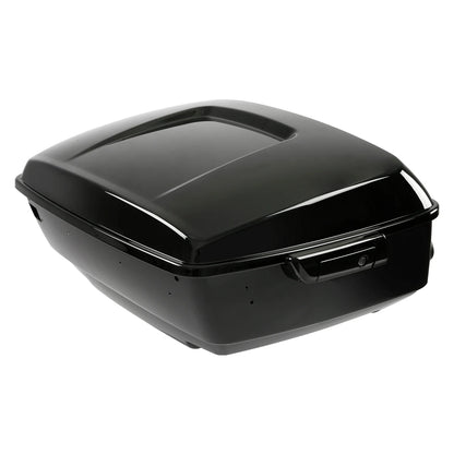 Black King Trunk W/ Black Latch Fit For Harley  Electra Road Street Glide Road King 2014-2025 2018 2021 Motorcycle