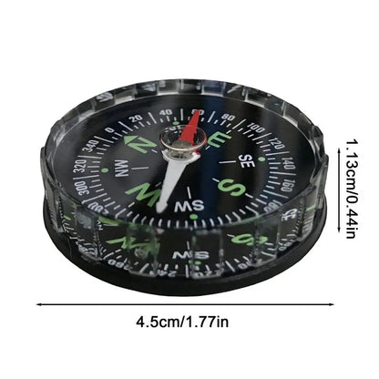 Compass Camping Waterproof Exploration Gears Sighting Compasses Mountaineering for Survival Traveling Mountaineering Boating