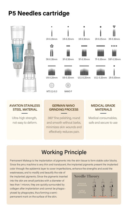 FAMISOO Tattoo Machnie Permanent Makeup Machines Makeup Tattoo Pen for Eyeliner Lip Eyebrow Permanent Makeup Tattoo Supplies