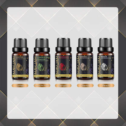 MAYJAM 10ml Fragrance Oil for Home Car Diffuser Coconut Vanilla La Vie Est Belle Angel Black Orchid CHANCE Freesia Essence Oil