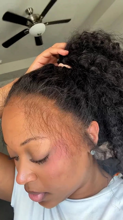 Full Range Lace Front Wigs Long Curly Wave Wig 4x4 5x5 Glueless Deep Wig 13x4 13x6 Lace Front Human Hair Wig 360 Full Lace Wig