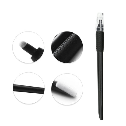 10pcs/Box Disposable Microblading Pen 0.15/0.18mm 18U Microblade Permanent Makeup Eyebrow Tattoo Pen