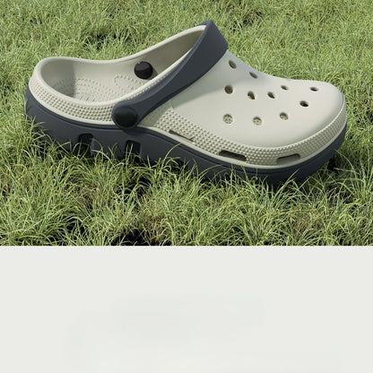 Women Slipper Clog Sandals nursing Cloud Summer Flip Flops Beach Slides Home House Platform Shoes Flat Men Male Female Hole