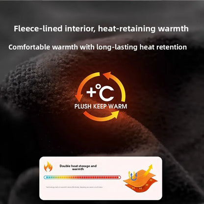 Motorcycle Balaclava Winter Neck Warmer Windproof Face Mask Cold Protection Seamless Scarf Ear Cover Breathable Riding Outdoor