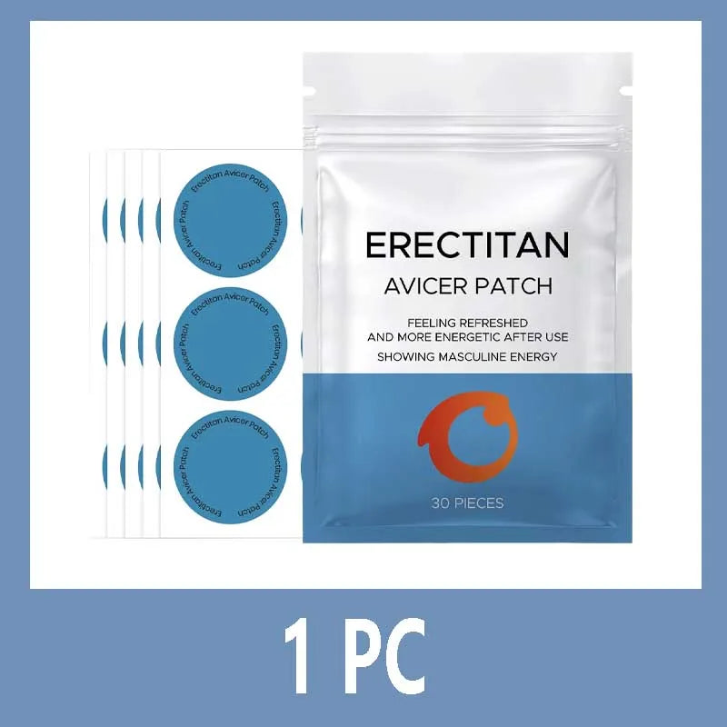 Men's Daily Skin Care Patch - All-in-One Gentle & Mild Formula, External Use for Full Body,Nourishes & Sustains Comfortable Skin