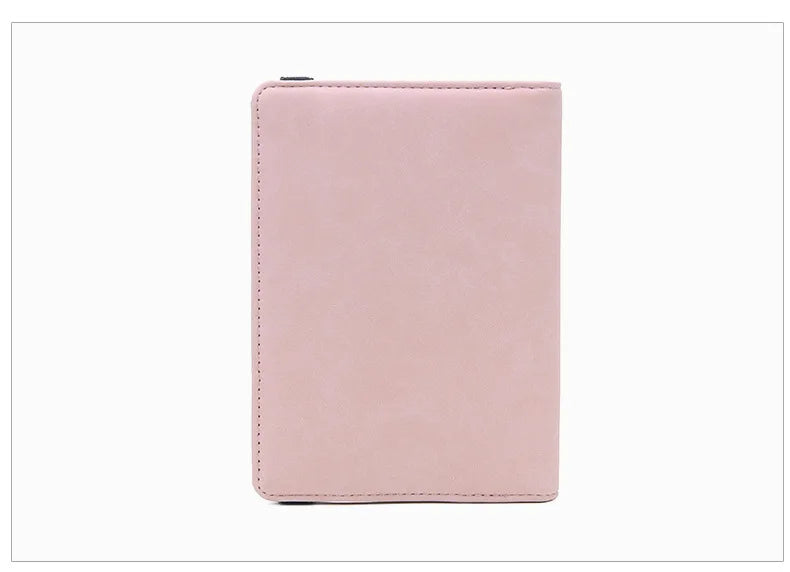Women Men Travel Passport Holder Cover Case RFID PU Leather Credit ID Card Holder Case Ticket Protective Wallet