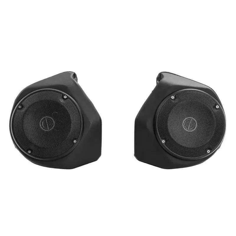 Motorcycle King Trunk Backrest Pad Speakers For Harley Touring Trunk Road King Street Glide 2014-2025