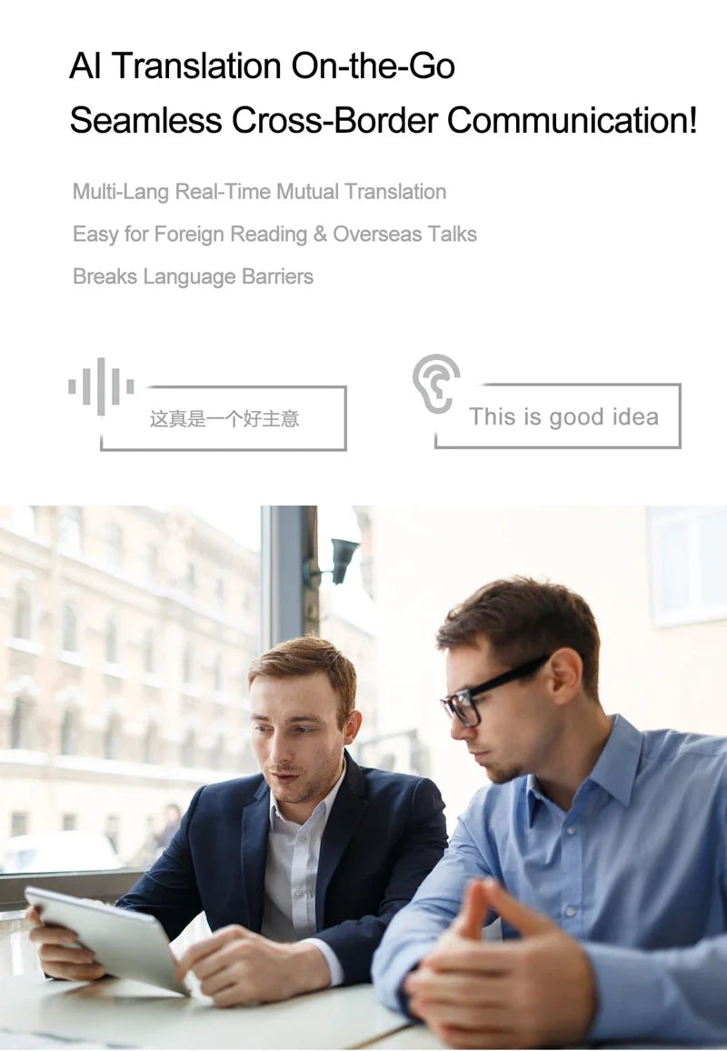 Xiaomi AI Smart Glasses 8K HD Photochromic Multifunction Translate Camera Glasse Bluetooth Calling Voice Assistant Music Player