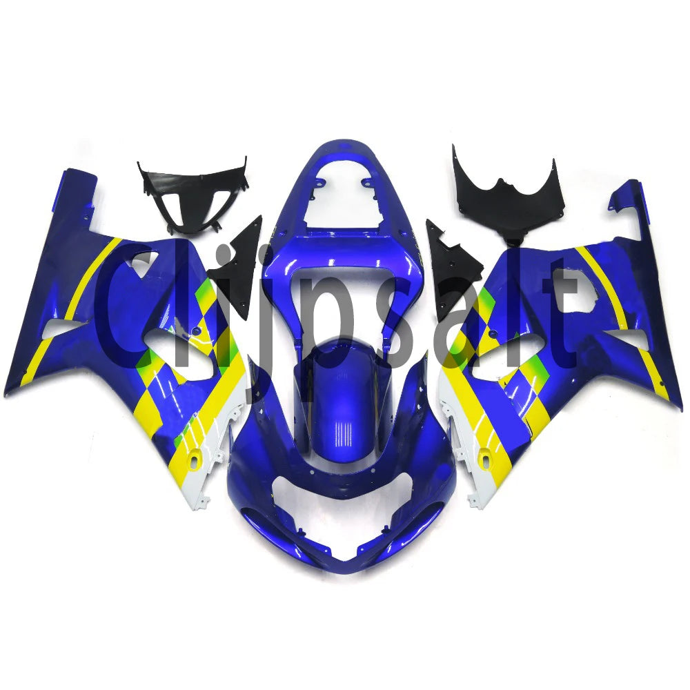 Motorcycle Fairing Kit For SUZUKI K1-GSX-R GSXR 600 GSX-R GSXR 750 2001-2003 ABS Plastic Injection Body Fairings Full Bodywork