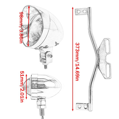Motorcycle Headlight Spot Fog Light With Turn Signal Light Bar For Harley Cruisers Kawasaki Suzuki Honda VT VTX Shadow