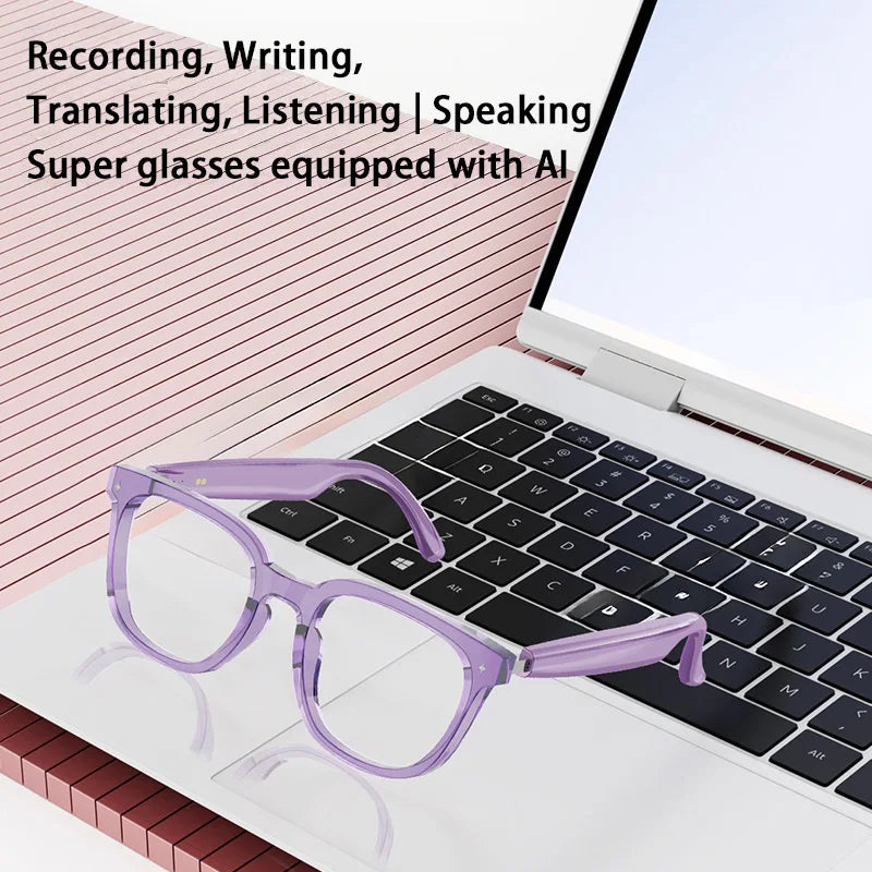 Xiaomi New AI Intelligent Translation Glasses Touchscreen Sunglasses Smart Bluetooth Glasses Listen To Music Voice Call