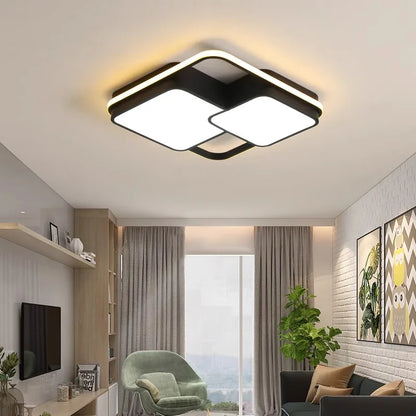 Modern LED Ceiling Light Minimalist Bedroom Lamp Home Decor Ceiling Chandelier Children's Room Lustre Living Room Lights Fixture