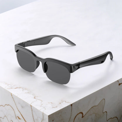 Smart Glasses with AI Translator Hands-Free Music & Calls Audio Glasses UV Protection Outdoor Sports Headphones for Men Women