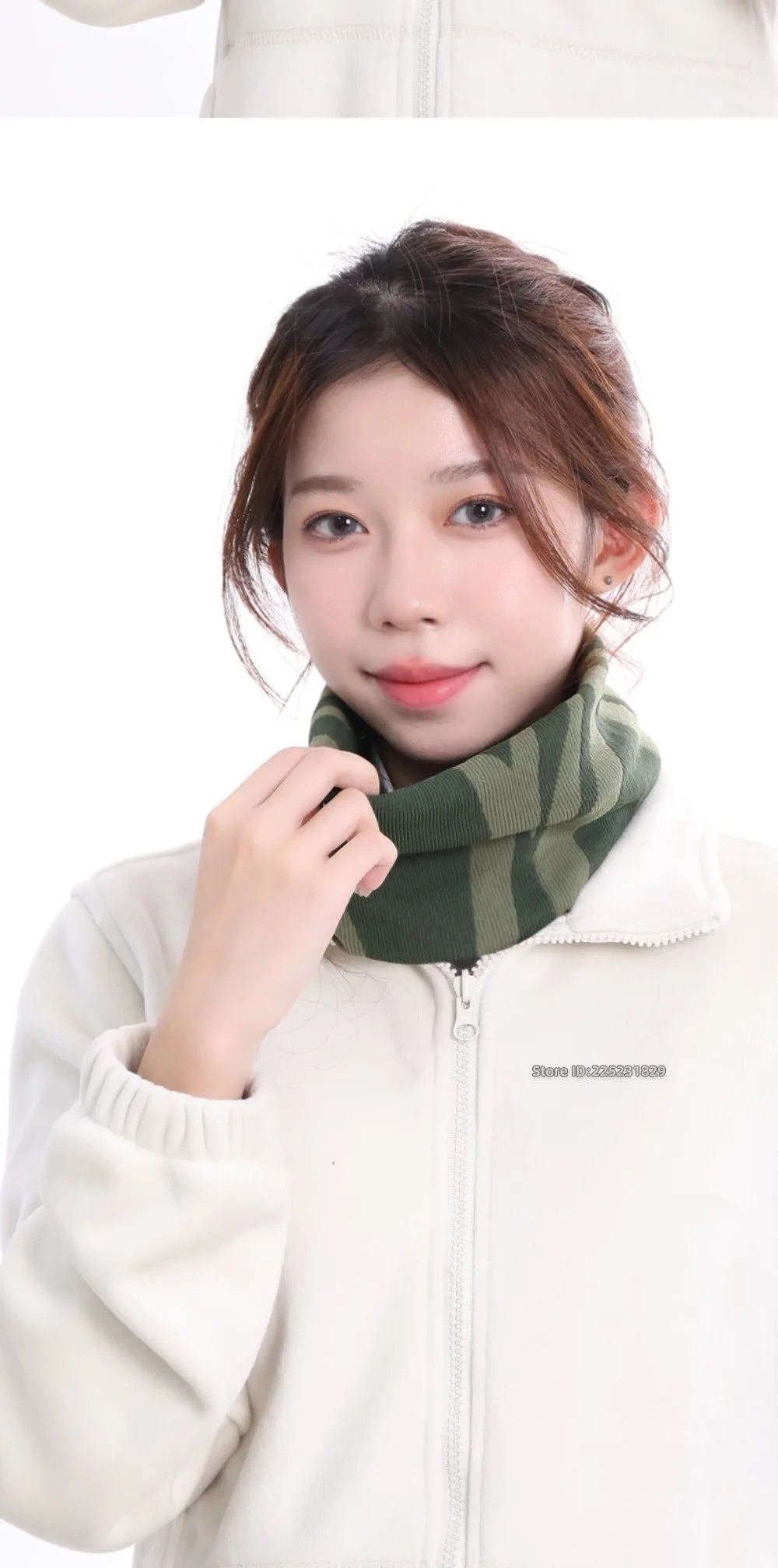 Motorcycle Balaclava Winter Neck Warmer Windproof Face Mask Cold Protection Seamless Scarf Ear Cover Breathable Riding Outdoor