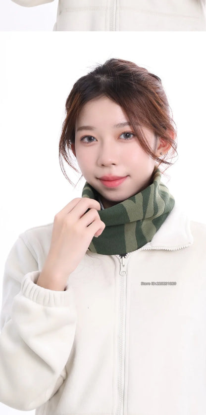 Motorcycle Balaclava Winter Neck Warmer Windproof Face Mask Cold Protection Seamless Scarf Ear Cover Breathable Riding Outdoor