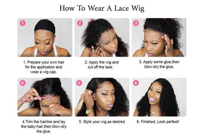 Bob Wig Brazilian Hair Lace Front Human Hair Wigs Short Bob Wig Pre Plucked Natural Color 4x4 Lace Part Lace Wigs For Women