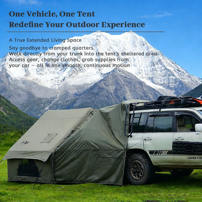 PAKICETUS Inflatable camping tent 4-8 people with windows portable water-resistant camping tent  Four season tents