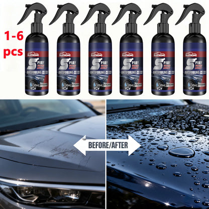 Car Nano Ceramic Coating Spray for Cars Hydrophobic Paint Sealant Restores Black Color & High Gloss Long Lasting Protection