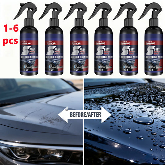 Car Nano Ceramic Coating Spray for Cars Hydrophobic Paint Sealant Restores Black Color & High Gloss Long Lasting Protection