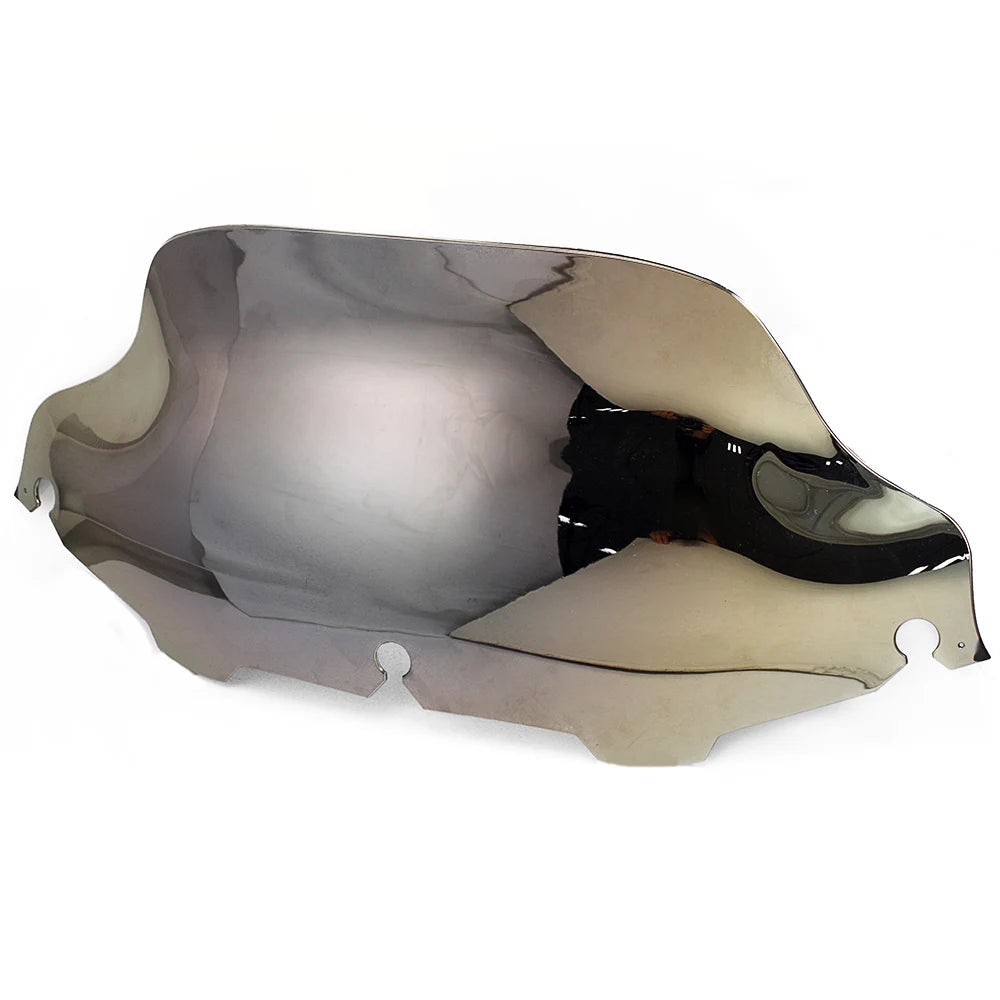 8" Motorcycle Wave Fairing Windshield Windscreen Cover For Harley Touring Electra Street Glide Ultra Classic FLHX FLHT 1996-2013