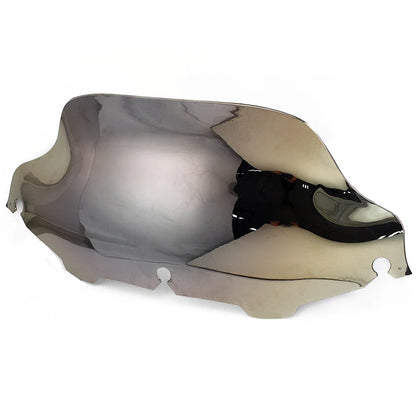 8" Motorcycle Wave Fairing Windshield Windscreen Cover For Harley Touring Electra Street Glide Ultra Classic FLHX FLHT 1996-2013